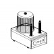 CUOCI WURSTEL-HOT DOG CON 2 PUNZONI