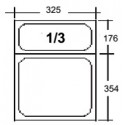 CONTENITORI FORATI (7 pezzi) GN 1/3 H 100mm 325x176mm ACCIAIO INOX