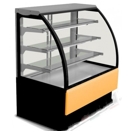 VETRINA ESPOSITORE VENTILATO PER PASTICCERIA 120 cm 