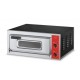 FORNO PIZZA ELETTRICO GGF MICRO500 CON PORTA IN VETRO fino a 500°C