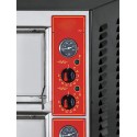 FORNO ELETTRICO PER PIZZA MICRO500 CON TERMOMETRO PORTA IN VETRO FINO A 500°C