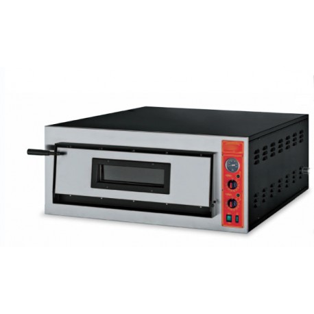 FORNO ELETTRICO PER PIZZA PROFESSIONALE-Capacità 6 forme diametro 36 cm-L.72 cm