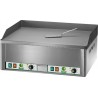 FRY TOP ELETTRICO FIMAR - piano doppio liscio in acciaio cromato