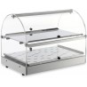 VETRINA RISCALDATA 2 PIANI - Lunghezza 50 cm