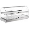 VETRINA RISCALDATA 2 PIANI-Lunghezza 80 cm