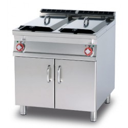 FRIGGITRICE GAS - Vasca Doppia 25+25 Litri