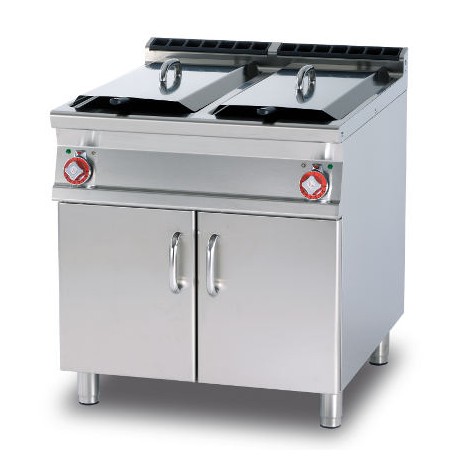FRIGGITRICE GAS - Vasca Doppia 25+25 Litri