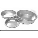 TORTIERE (5pz) IN ALLUMINIO Bordo h. 8 cm