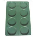 TEGLIE (5pz) PER PIZZA E FOCACCIA ROTONDE DIAM. FORMA 10 cm