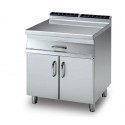 PIANO LAVORO SU MOBILE A GIORNO-Con bacinella Inox