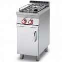 CUCINA A GAS 2 FUOCHI SU MOBILE A GIORNO