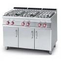 CUCINA A GAS SU MOBILE A GIORNO 8 FUOCHI