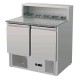 SALADETTE REFRIGERATA STATICA  GN 1/1 - 5 bacinelle