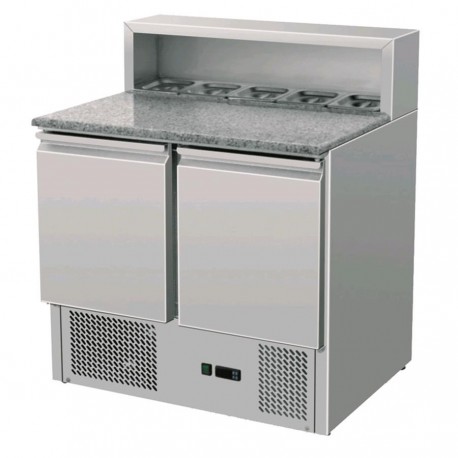 SALADETTE REFRIGERATA STATICA  GN 1/1 - 5 bacinelle