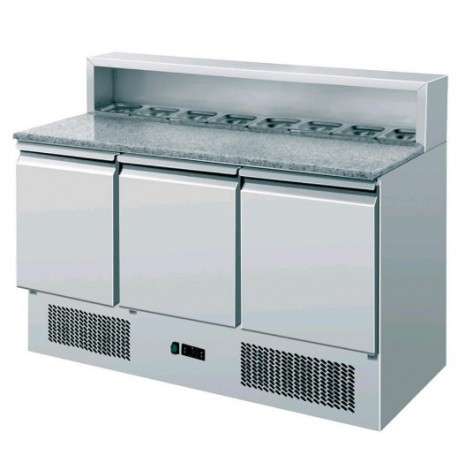 SALADETTE REFRIGERATA STATICA  GN 1/1 - 8 bacinelle