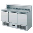 SALADETTE REFRIGERATA STATICA-3 porte - 8 condimenti