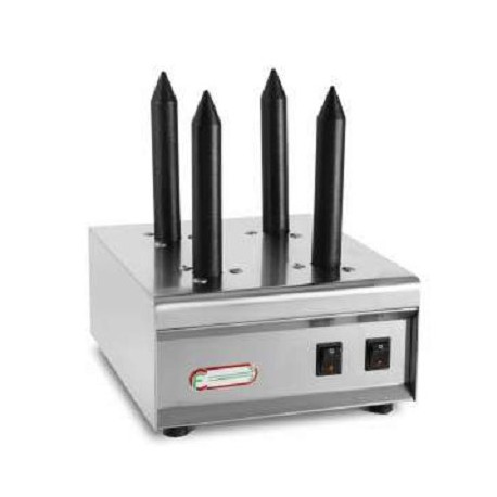 TOSTAPANE PER HOT- DOG CON 4 PUNZONI