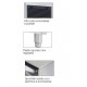 FABBRICATORE GHIACCIO CUBES 42kg in 24 ore