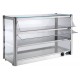 VETRINA RISCALDATA 3 PIANI - Lunghezza 87 cm