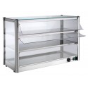 VETRINA RISCALDATA 3 PIANI - Lunghezza 87 cm