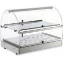 VETRINA NEUTRA 2 PIANI - Lunghezza 50 cm