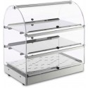 VETRINA RISCALDATA 3 PIANI - Lunghezza 50 cm