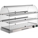 VETRINA RISCALDATA 3 PIANI-Lunghezza 80 cm