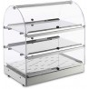VETRINA NEUTRA 3 PIANI - Lunghezza 50 cm