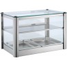 VETRINA NEUTRA 2 PIANI - Lunghezza 57cm
