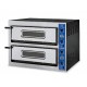 FORNO PIZZERIA CAMERA DOPPIA 4+4 pizze