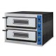 FORNO PIZZERIA CAMERA DOPPIA 6+6 pizze da 36 cm