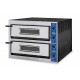 FORNO PIZZERIA CAMERA DOPPIA 6+6 pizze da 36 cm