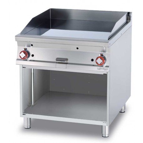Fry top a gas 90 cm - Piastra Liscia