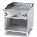 FRY-TOP 1/2 LISCIO+ RIGATO GAS SU MOBILE A GIORNO