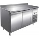 Tavolo frigo pasticceria con alzatina