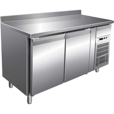 Tavolo frigo pasticceria con alzatina