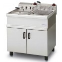 FRIGGITRICE ELETTRICA SU MOBILE 15+15 LITRI