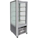 VETRINA  VENTILATA ESPOSITIVA, 4 GRIGLIE, vetrocamera 4 lati
