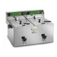 FRIGGITRICE ELETTRICA DOPPIA CON RUBINETTO-FAMA