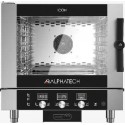 FORNO ALPHATECH ICON A GAS COMBINATO  COMANDI ELETTROMECCANICI  5 TEGLIE