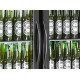 FRIGO A VETRINA NERO BIBITE DOPPIA PORTA 458 Litri
