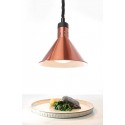 LAMPADA SCALDAVIVANDE CONICA RAME