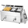 FRIGGITRICE A INDUZIONE due vasche  8+8  LITRI