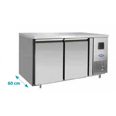 TAVOLO REFRIGERATO 60 cm - 2 PORTE
