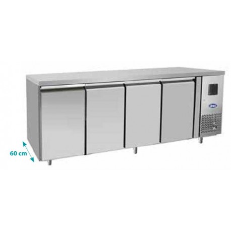 TAVOLO REFRIGERATO 60 cm - 4 PORTE