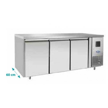 TAVOLO FREEZER 60 cm - 3 PORTE