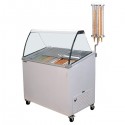 VETRINA GELATERIA STATICA  8 GUSTI