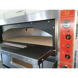 FORNO PROFESSIONALE PER PIZZA E PANE-2 teglie 60x40