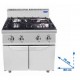CUCINA  A GAS 4 FUOCHI 7 kW