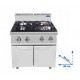 CUCINA  A GAS 4 FUOCHI prof 90